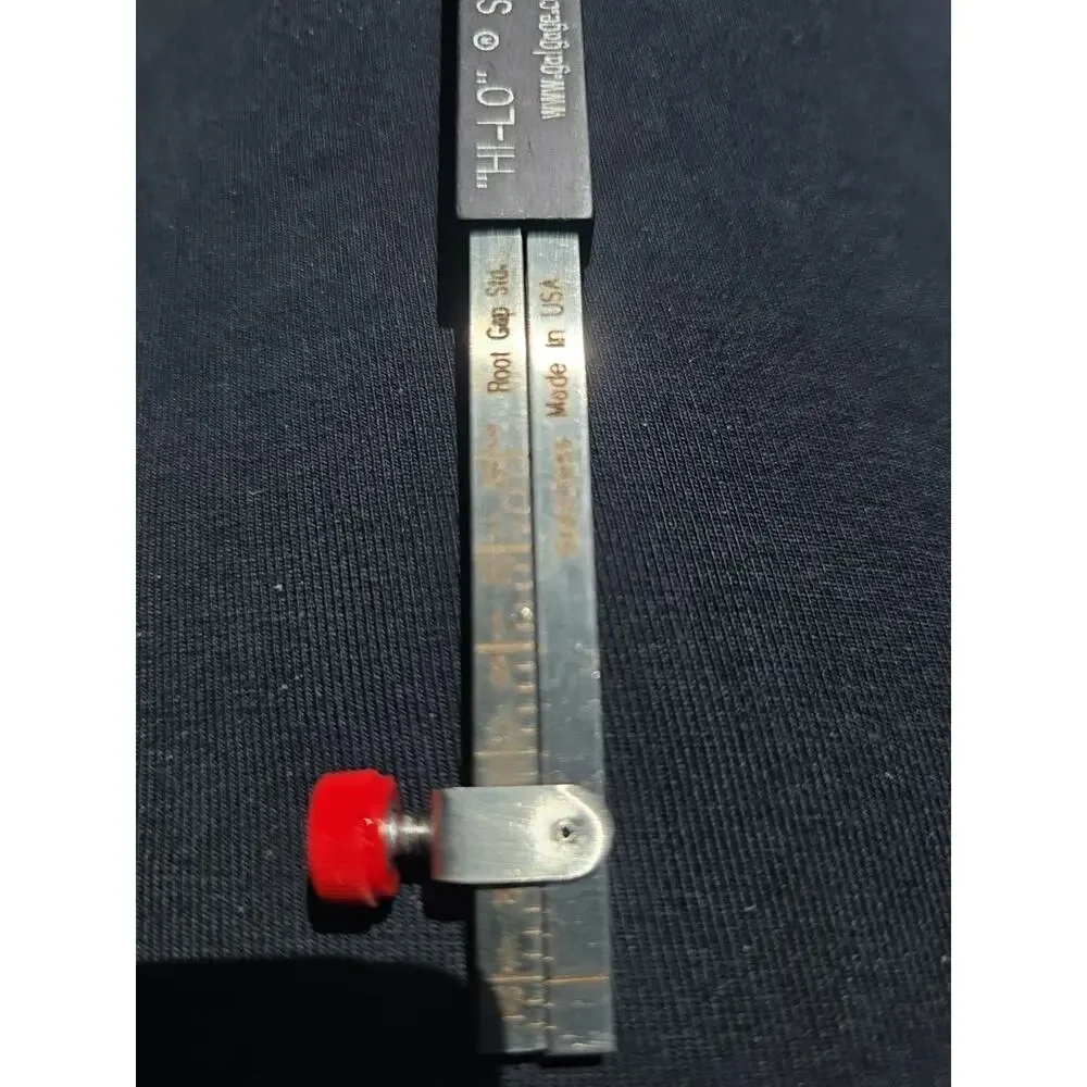 G.A.L. Gage Co. Hi-Lo Pro Single Purpose Welding Gauge USA